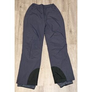 LL Bean Outdoors Women Petite Small Snow Pants Thermore Insulated Gray